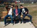 Erik with myself and a friend circa 1988